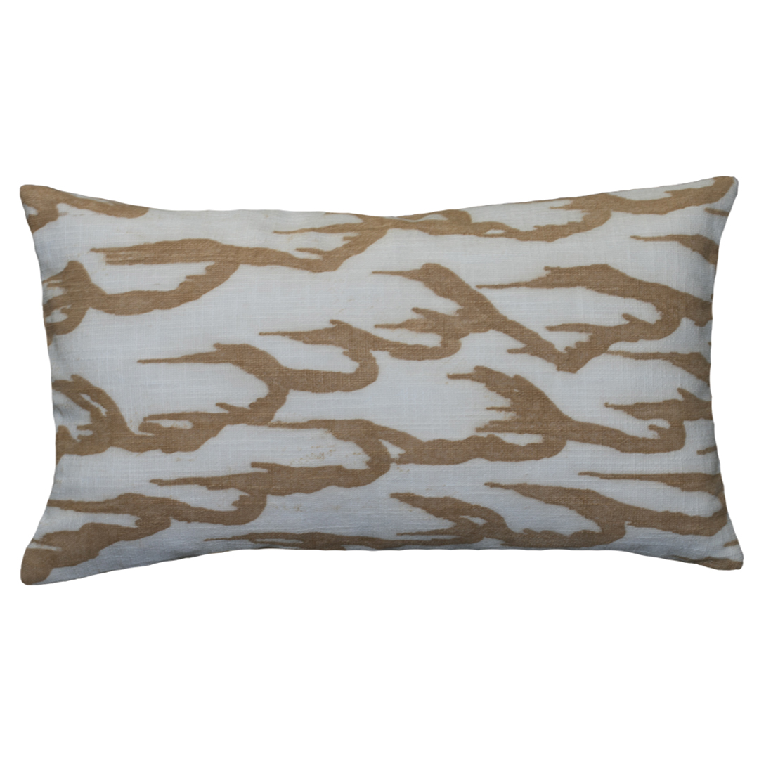 Cushion, pillow, kussen 100% linen Bambu 93 maize 40x60 cm
