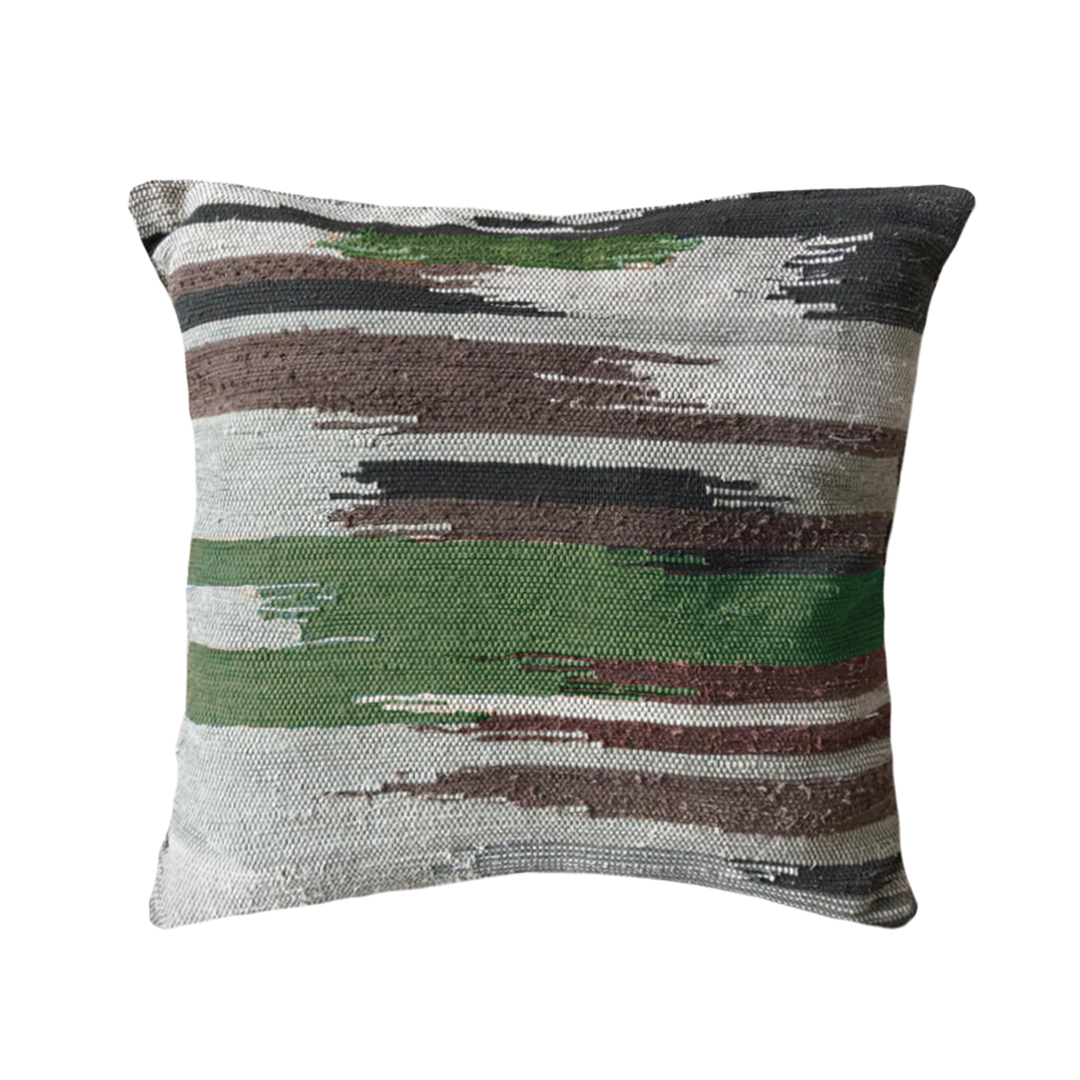 Cushion, pillow, kussen 100% cotton Batong 43 forest 50x50 cm