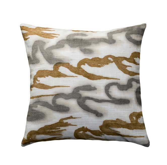 Cushion, pillow, kussen 100% linen Balado 26 cypress 50x50 cm